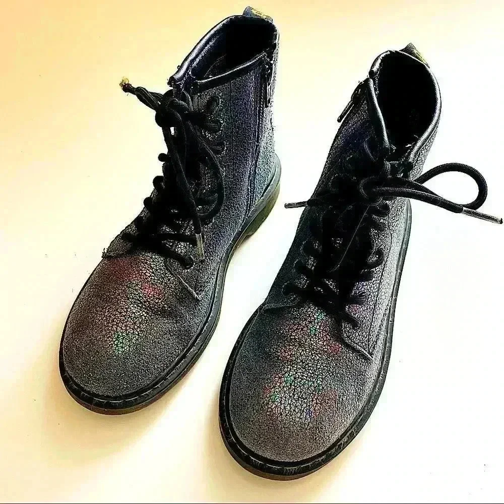 Dr. Martens Delaney Glitter Girl Boots